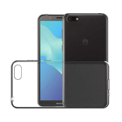 Huawei Y5 2018 uyumlu Kılıf Şeffaf Soft Slim Fitt Süper Silikon Kapak T10865